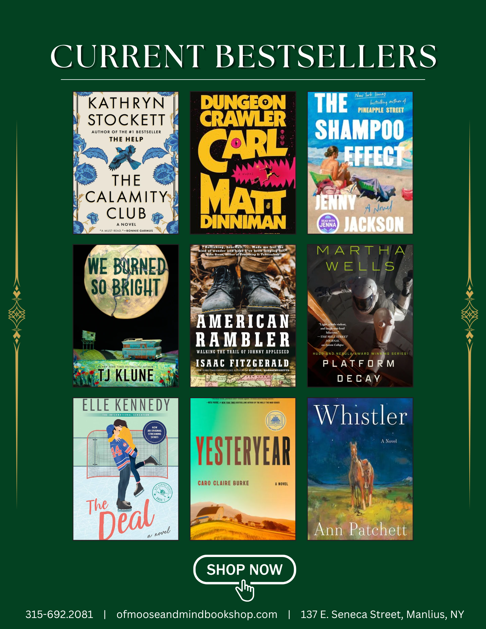 August Bestsellers 2026