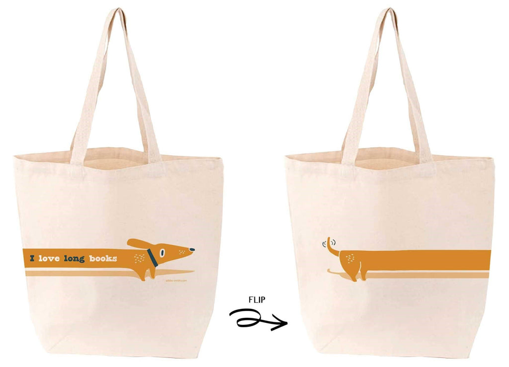 I Love Long Books Tote