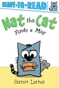 Nat the Cat Finds a Map:  Ready-to-Read Pre-Level 1 (Hardcover)