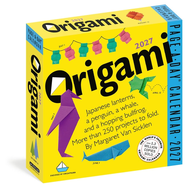 Origami Page-A-Day(r) Calendar 2027: More Than 250 Projects to Fold!