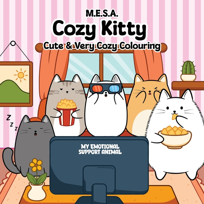 Cozy Kitty: Cute and Very Cozy Colouring