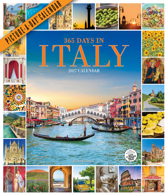 365 Days in Italy Picture-A-Day(r) Wall Calendar 2027: A Year-Long Italian Vacation