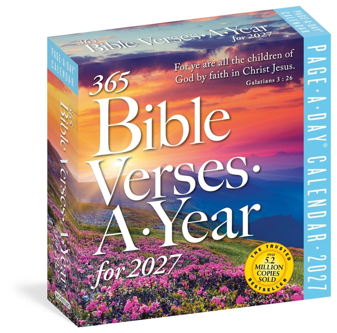 365 Bible Verses-A-Year Page-A-Day(r) Calendar 2027: Timeless Words from the Bible to Guide, Comfort, and Inspire