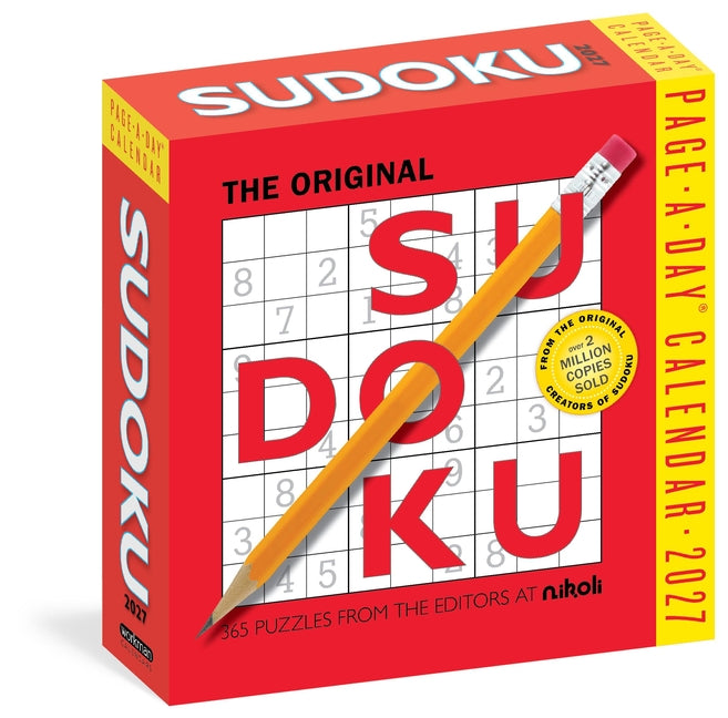 Original Sudoku Page-A-Day(r) Calendar 2027: 365 Puzzles from the Experts at Nikoli