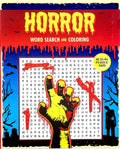 Horror Word Search and Coloring