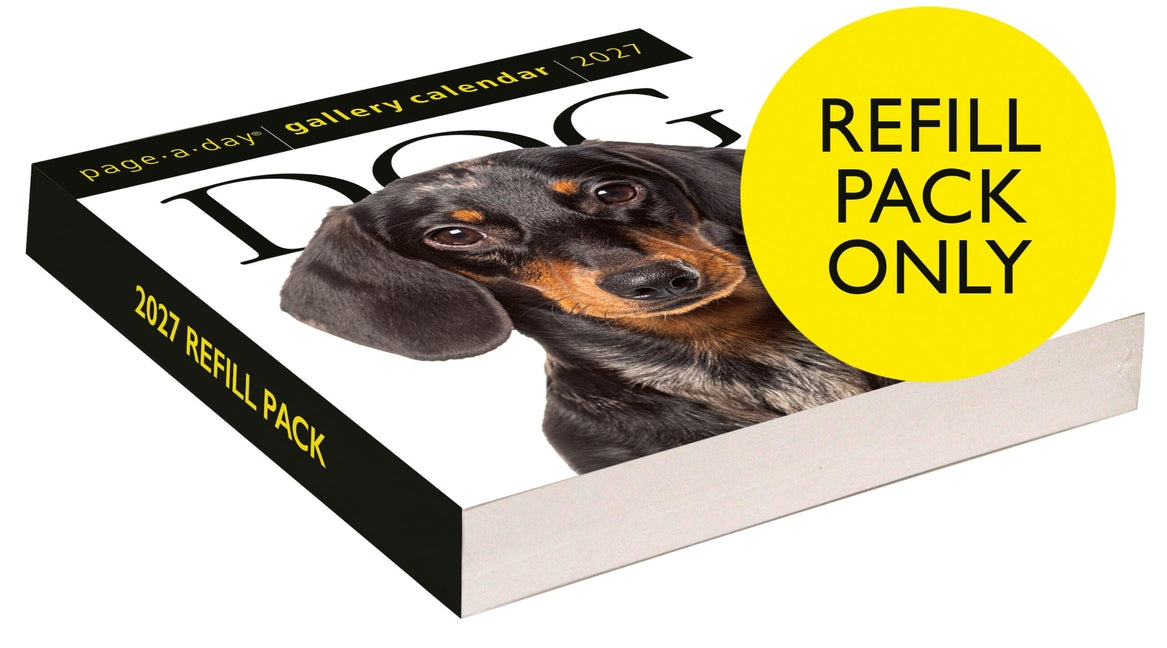 Dog Page-A-Day(r) Gallery Calendar Refill Pack 2027: An Elegant Canine Celebration