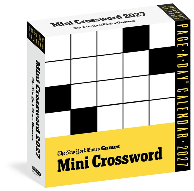 The New York Times Mini Crossword Page-A-Day(r) Calendar 2027: For Crossword Beginners and Puzzle Pros