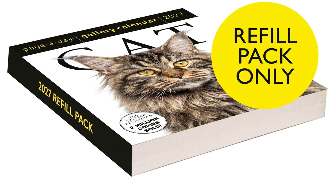 Cat Page-A-Day(r) Gallery Calendar Refill Pack 2027: A Delightful Gallery of Cats for Your Desktop