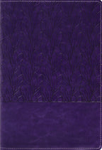 Amplified Holy Bible, Large Print, Leathersoft, Purple: Captures the Full Meaning Behind the Original Greek and Hebrew