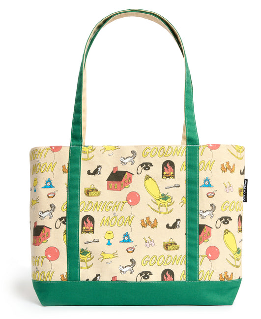 Goodnight Moon Large Zippered Market Tote Bag