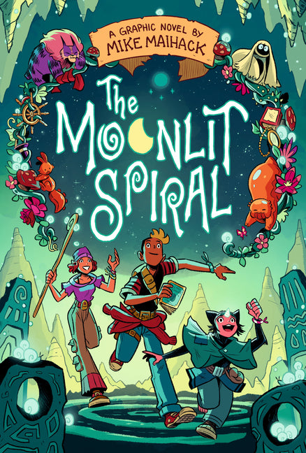 The Moonlit Spiral: A Graphic Novel (a Fantasy Adventure about Treasure Hunting, Magic, Friendship, and Family for Kids Ages 8-12)