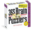 Mensa(r) 365 Brain Puzzlers Page-A-Day(r) Calendar 2027: Word Puzzles, Logic Challenges, Number Problems, and More