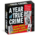 A Year of True Crime Page-A-Day(r) Calendar 2027: Fatal Affairs, Murder Cults, Twisted Mysteries!